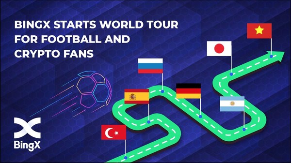 BingX Starts World Tour for Football and Crypto Fans