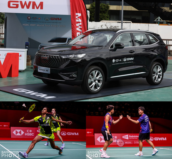 GWM, Sponsor BWF World Tour Finals 2022, Hadirkan Gaya Hidup Bersih dan Berteknologi Pintar