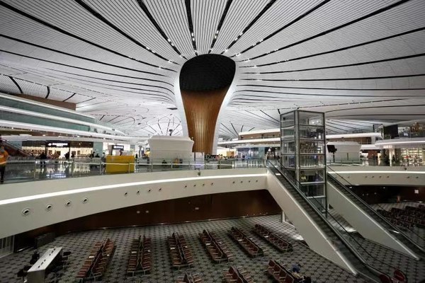 图2：北京大兴国际机场；图片来源：慧鱼