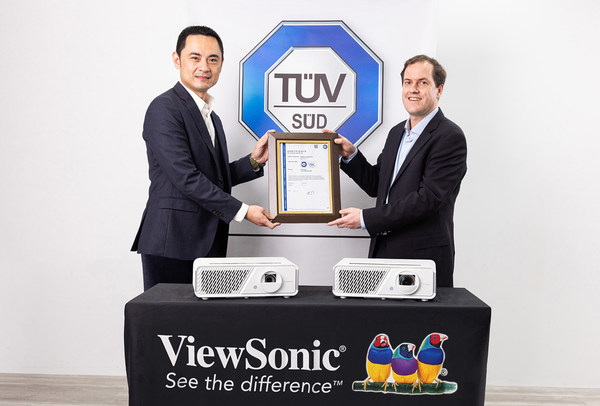 ViewSonic X1 & X2 LED Projectors Receive Industry-First TÜV SÜD Low Blue Light Certification