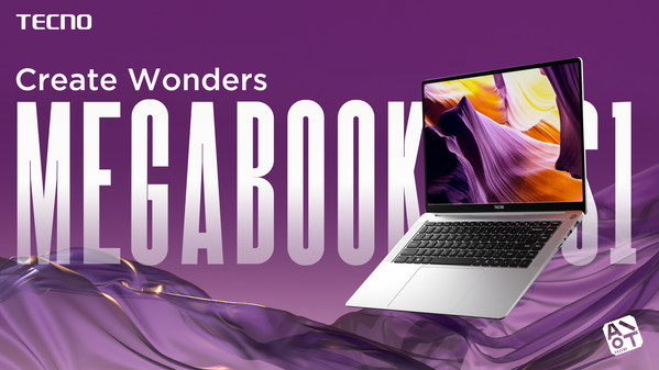 TECNO Unveils the First Flagship Laptop MEGABOOK S1, Breaking the Boundary with High Performance and Lightest Experience