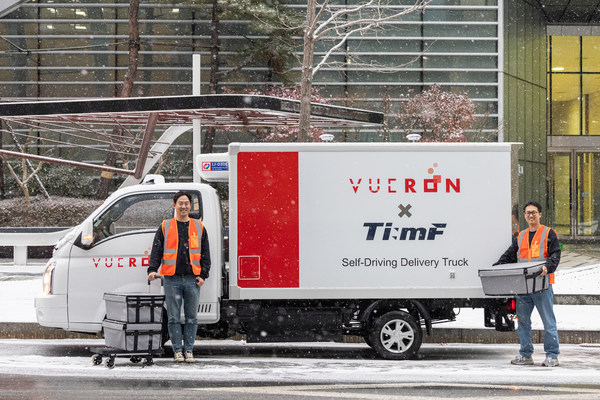 Vueron’s self-driving delivery truck
