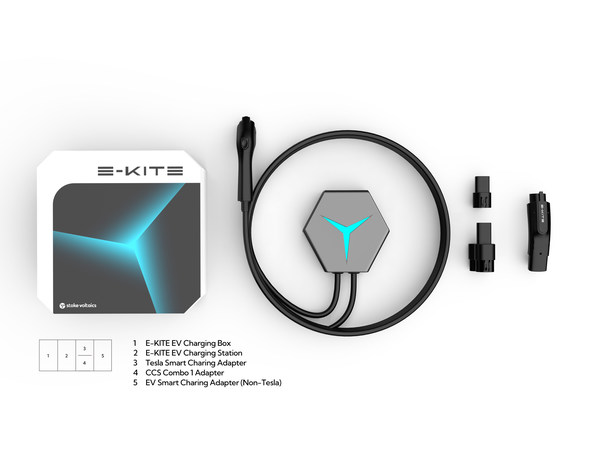 Stoke Voltaics Launches E-Kite with SmartCharge(TM) Technology: The Game-Changing EV Charger