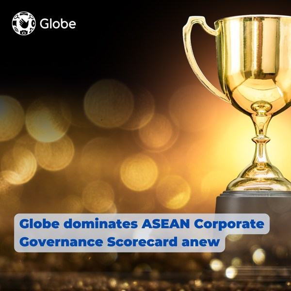 GlobeがASEANコーポレートガバナンスのスコアカードを新たに獲得