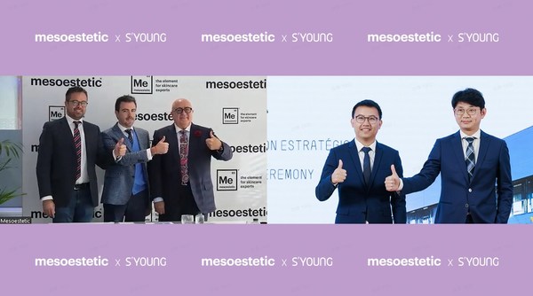 mesoestetic® Joins Hands with S'Young International to Herald New Chapter of Growth in China