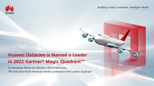 Huawei Datacom được vinh danh là Đơn vị dẫn đầu trong Gartner® Magic Quadrant™ 2022 về Cơ sở hạ tầng mạng LAN không dây và có dây dành cho doanh nghiệp
