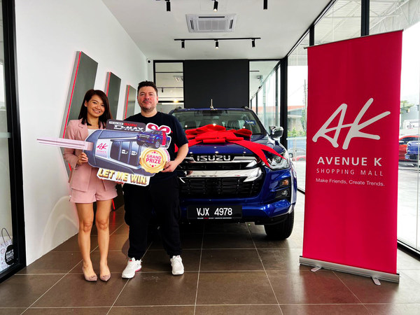 Shoppers at Avenue K Shopping Mall Take Home RM300,000 worth of Prizes