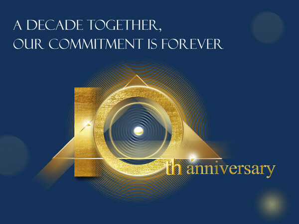 相隨十年，承諾永遠—-安智環球集團慶祝成立十週年