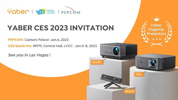 Yaber Unveils World’s First Smart LCD Projector: Yaber K2s at CES 2023