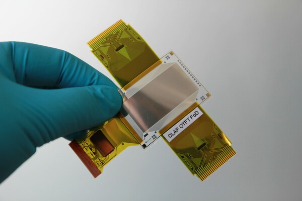 CLAP OTFT (Organic Thin Film Transistor) FoD (Fingerprint on Display)