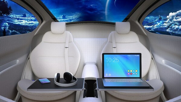 FIC ADD提供車窗影像投影，成為新型的車輛移動廣告。在未來自駕車時代，達成360度車內虛擬投影，提供乘客不同的沉靜式體驗。