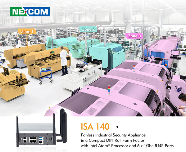 NEXCOM's Security Appliance - Your Key Factory Assets Are Safe and Sound