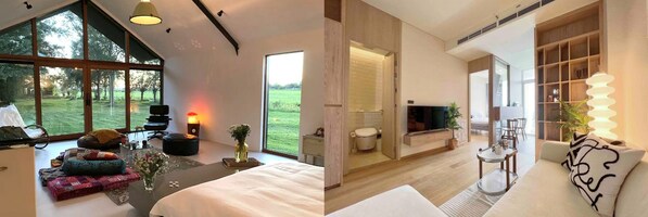 左：荷兰温暖小屋；右：泰国轻奢公寓