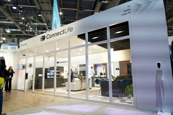 Hisense ConnectLife Experience Area at CES 2023