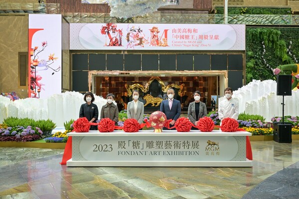 The opening ceremony of Fondant Art Exhibition at MGM COTAI took place on January 4.