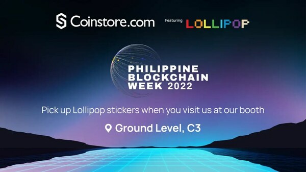 LOLLIPOP x Coinstore at the Philippine Blockchain Week