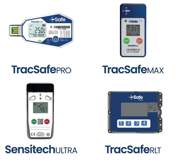 New TracSafe line of data loggers enable shipment tracking and analytics for single-use, reusable and real-time applications in most CSafe solutions.