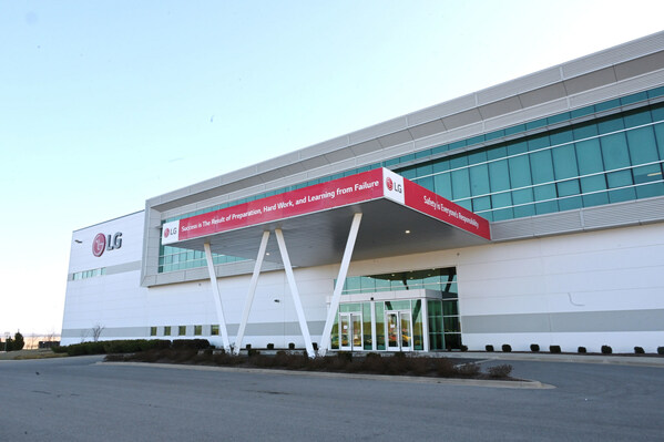 LG HOME APPLIANCE FACTORY IN UNITED STATES LATEST TO RECEIVE PRESTIGIOUS 'LIGHTHOUSE' STATUS