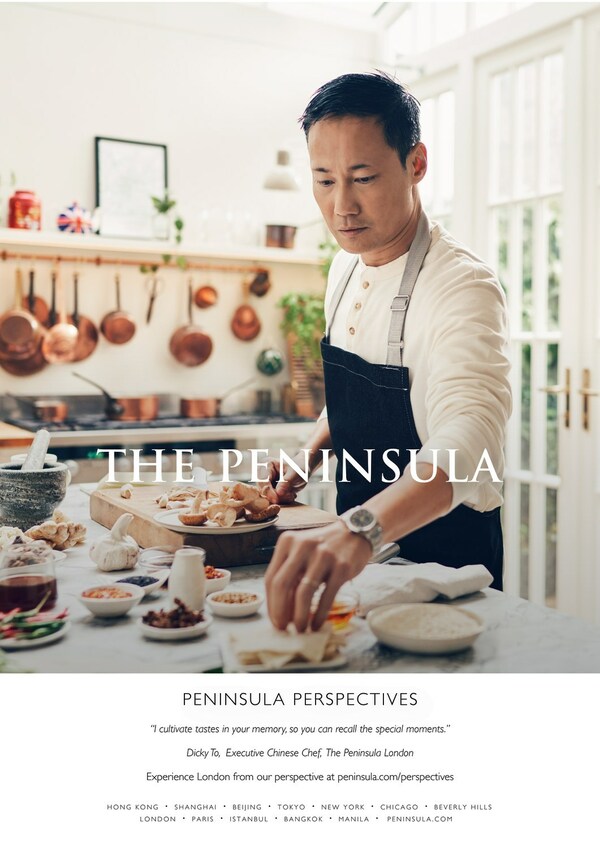 Peninsula Perspectives print ad - Dicky To