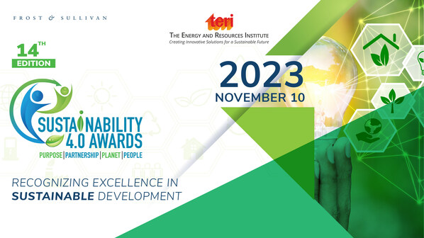 Frost & Sullivan and The Energy and Resources Institute (TERI) Launch the 14th Edition of Sustainability 4.0 Awards