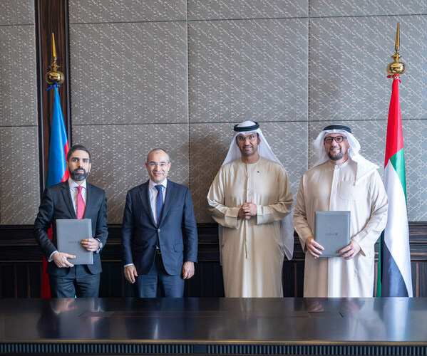 Masdar Partners with Azerbaijan's SOCAR to Develop Renewable Energy Projects with 4 GW Capacity