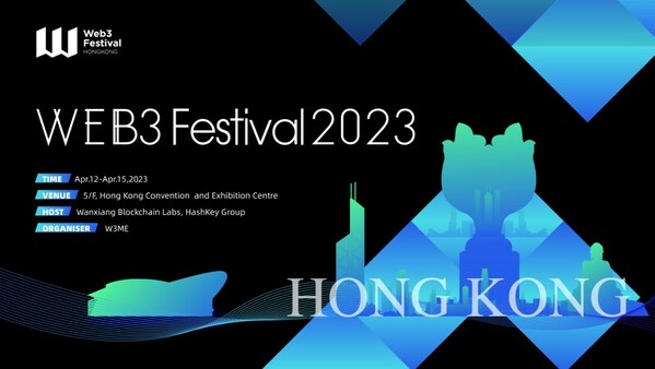 Hong Kong Web3 Festival 2023, Hosted by Wanxiang Blockchain Labs, HashKey Group and W3ME, to Take Place on April 12-15