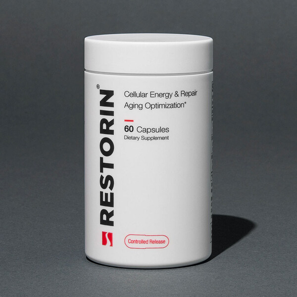 RESTORIN 是一種先進的 Senolytic NAD+ 補充劑，旨在促進健康的衰老過程。