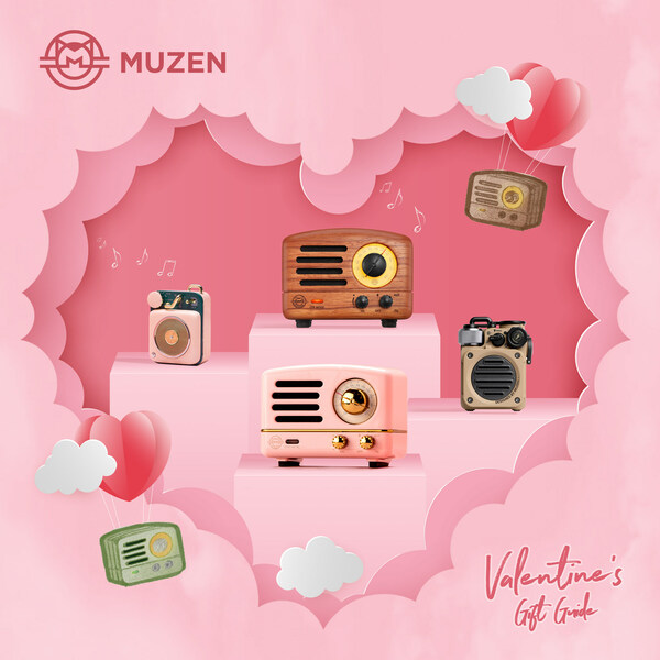 MUZEN AUDIO Launches 2023 Ultimate Valentine's Day Gift Guide