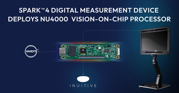 Spark™ 4, Shamir’s newest ultra-precise digital measurement device, deploys Inuitive’s NU4000 vision-on-chip processor together with IMDT’s accurate 3D technology, to offer opticians a simple and effective ophthalmic measurement experience.