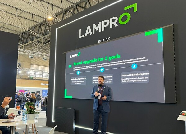 Unilumin Group launched brand-new LAMPRO at ISE 2023