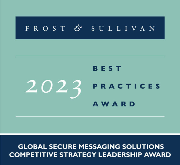 NetSfere Earns Frost & Sullivan's 2023 Global Competitive Strategy Leadership Award in the Secure Messaging Solutions Industry