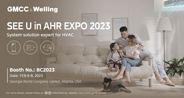 GMCC 美芝、Welling 威灵亮相 AHR Expo 2023