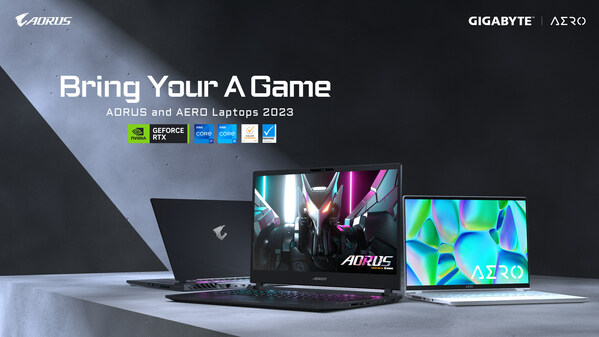 Performance on the Move! GIGABYTE Introduces New AORUS 17, AORUS 15 Gaming Laptops, and AERO 14 OLED Super-thin Creator Laptops