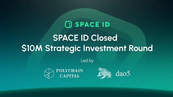 Decentralized Identity Protocol SPACE ID Closed M Strategic Round Led by Polychain Capital and dao5