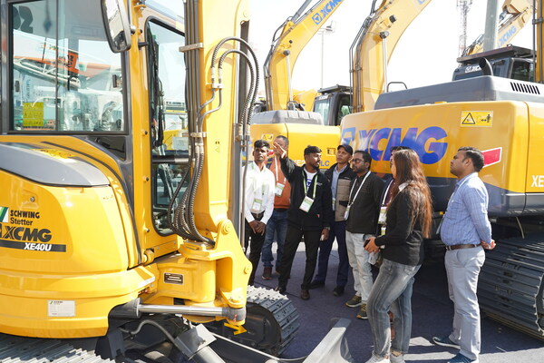 In 2022, XCMG India expanded business quickly and sold over 1,000 units of excavators, ranking top for volume and revenue growth, and the market share continues to grow.