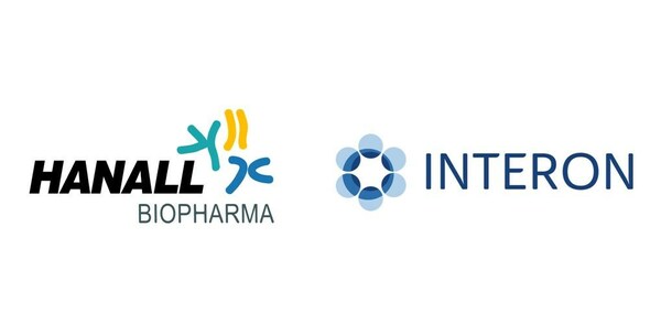 HanAll Biopharma and Interon logo.
