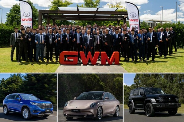 글로벌 미디어 그룹이 호주에서 GWM의 신에너지 차량을 호평했다.