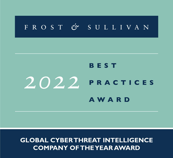 CrowdStrike Earns Frost & Sullivan's 2022 Global Company of the Year Award in Cyber Threat Intelligence