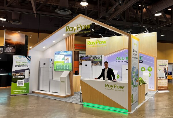 RoyPow Debuts All-in-One Residential Energy Storage System at Intersolar North America 2023