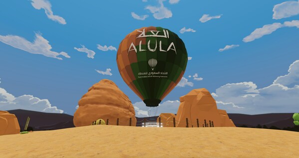 Royal Commission of AlUla and Hegra in the Metaverse and Ballooning