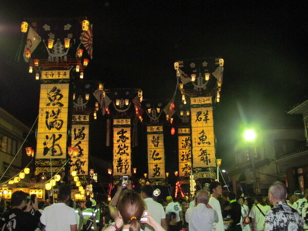 Issaki-Houtou-Sai, a Kiriko Festival in Noto