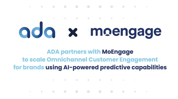 ADA partners with MoEngage to scale Omnichannel Customer Engagement for brands using AI-powered predictive capabilities