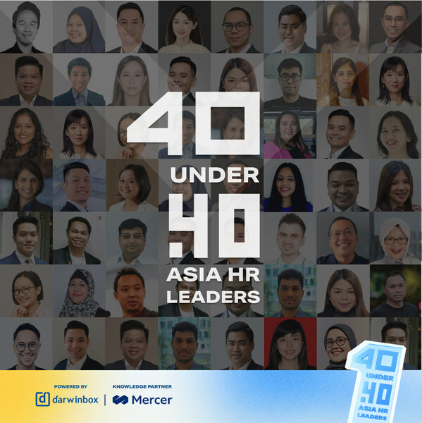 ‘40 Under 40 Asia HR Leaders’ presented by Darwinbox
