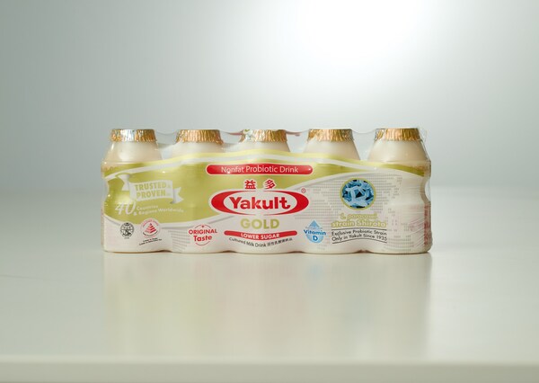 Yakult Gold Packaging