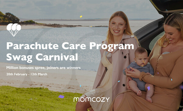 Maternity and Baby Brand Momcozy Launches 'Parachute Care Program' to Support Breastfeeding Journeys