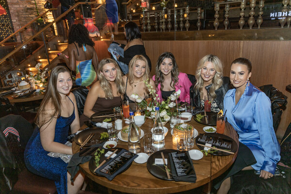 SHEIN Campus Ambassadors attend the celebratory dinner and award ceremony at TAO Los Angeles on Saturday, February 25, 2023.