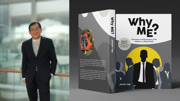 Dr Janson Yap and his book, “Why Me?”