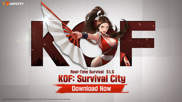 คำบรรยายภาพ: Legendary Fighters Meet Strategy! KOF: Survival City