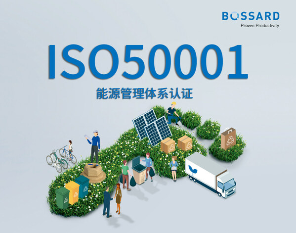 Bossard柏中获得ISO50001能源管理体系认证，让紧固技术更加ESG