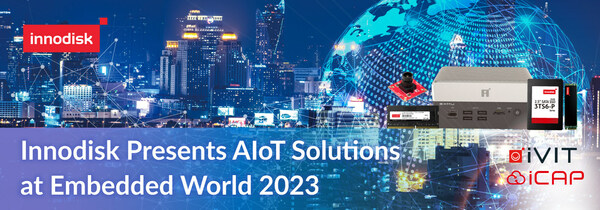Innodisk, Embedded World 2023에서 AIoT 솔루션 선보여